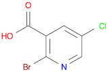 2-Bromo-5-chloronicotinic acid