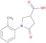 5-OXO-1-O-TOLYL-PYRROLIDINE-3-CARBOXYLIC ACID