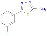 5-(3-FLUOROPHENYL)-1,3,4-THIADIAZOL-2-AMINE