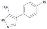 4-(4-bromophenyl)-1H-pyrazol-5-amine