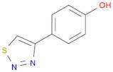 4-(1,2,3-THIADIAZOL-4-YL)PHENOL