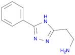 1H-1,2,4-Triazole-3-ethanamine, 5-phenyl-