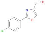 2-(4-CHLORO-PHENYL)-OXAZOLE-4-CARBALDEHYDE