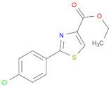 2-(4-CHLORO-PHENYL)-THIAZOLE-4-CARBOXYLIC ACID ETHYL ESTER