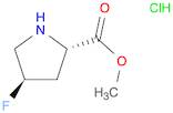 (2S,4R)-Methyl 4-fluoropyrrolidine-2-carboxylate hydrochloride