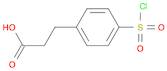 P-CHLOROSULFONYLDIHYDROCINNAMIC ACID