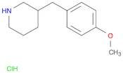 3-(4-Methoxybenzyl)piperidine hydrochloride