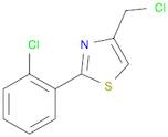 4-(CHLOROMETHYL)-2-(2-CHLOROPHENYL)-1,3-THIAZOLE