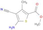 2-AMINO-3-CYANO-4-METHYL-5-CARBMETHOXY THIOPHENE