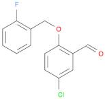 5-CHLORO-2-[(2-FLUOROBENZYL)OXY]BENZALDEHYDE