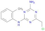 6-(Chloromethyl)-N2-(o-tolyl)-1,3,5-triazine-2,4-diamine