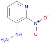 Pyridine, 3-hydrazino-2-nitro- (9CI)