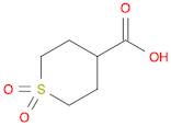 1,1-Dioxo-hexahydro-1l6-thiopyran-4-carboxylic acid