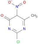 2-CHLORO-6-METHYL-5-NITRO-4(1H)-PYRIMIDINONE