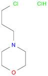 4-(3-chloropropyl)morpholinium chloride