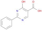 4-HYDROXY-2-PHENYL-5-PYRIMIDINECARBOXYLIC ACID