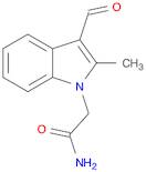 2-(3-FORMYL-2-METHYL-INDOL-1-YL)-ACETAMIDE