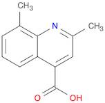 2,8-DIMETHYL-4-QUINOLINECARBOXYLIC ACID