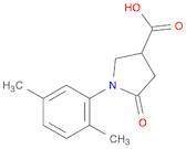 1-(2,5-DIMETHYLPHENYL)-5-OXOPYRROLIDINE-3-CARBOXYLIC ACID