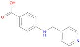 4-[(PYRIDIN-4-YLMETHYL)-AMINO]-BENZOIC ACID