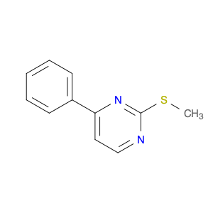 2-METHYLSULFANYL-4-PHENYLPYRIMIDINE