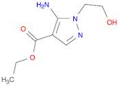 ETHYL 5-AMINO-1-(2-HYDROXYETHYL)PYRAZOLE-4-CARBOXYLATE