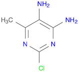 2-Chloro-6-methylpyrimidine-4,5-diamine