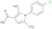 1-(4-CHLOROPHENYL)-2,5-DIMETHYL-1H-PYRROLE-3-CARBOXYLIC ACID