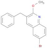 3-benzyl-6-bromo-2-methoxyquinoline