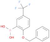 2-(BENZYLOXY)-5-(TRIFLUOROMETHYL)PHENYLBORONIC ACID