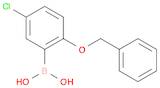 2-BENZYLOXY-5-CHLOROPHENYLBORONIC ACID