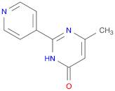 2-(4-PYRIDYL)-4-HYDROXY-6-MENTHYL PYRIMIDINE