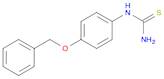 1-(4-BENZYLOXYPHENYL)-2-THIOUREA