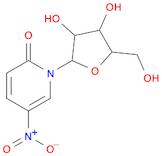 1-(b-D-Ribofuranosyl)-5-nitropyridine-2-one