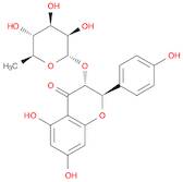 (2R,3R)-5,7-dihydroxy-2-(4-hydroxyphenyl)-3-[(2S,3R,4R,5S,6S)-3,4,5-trihydroxy-6-methyl-oxan-2-yl]…