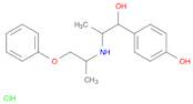 Benzenemethanol,4-hydroxy-a-[1-[(1-methyl-2-phenoxyethyl)amino]ethyl]-, hydrochloride