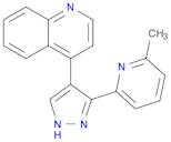 4-[3-(6-METHYL-2-PYRIDINYL)-1H-PYRAZOL-4-YL]-QUINOLINE