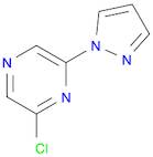 2-Chloro-6-(pyrazol-1-yl)pyrazine