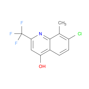 7-CHLORO-8-METHYL-2-(TRIFLUOROMETHYL)QUINOLIN-4-OL