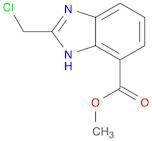 Methyl 2-(chloromethyl)-1H-benzo[d]imidazole-7-carboxylate