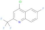 4-CHLORO-6-FLUORO-2-(TRIFLUOROMETHYL)QUINOLINE