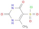 6-METHYL-2,4-DIOXO-1,2,3,4-TETRAHYDROPYRIMIDINE-5-SULFONYL CHLORIDE