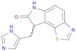 8-(1H-IMIDAZOL-4-YLMETHYLENE)-6,8-DIHYDRO-THIAZOLO[5,4-E]INDOL-7-ONE