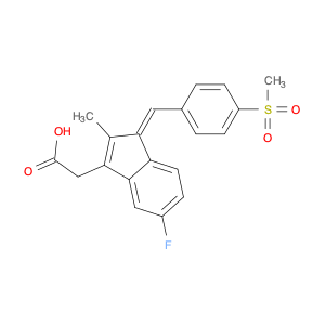 1H-Indene-3-acetic acid,5-fluoro-2-methyl-1-[[4-(methylsulfonyl)phenyl]methylene]-, (1Z)-