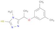 5-(1-(3,5-Dimethylphenoxy)ethyl)-4-methyl-4H-1,2,4-triazole-3-thiol