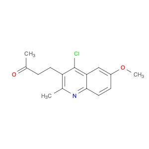 4-(4-CHLORO-6-METHOXY-2-METHYLQUINOLIN-3-YL)BUTAN-2-ONE