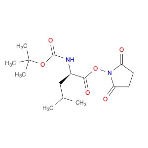(R)-2,5-Dioxopyrrolidin-1-yl 2-((tert-butoxycarbonyl)amino)-4-methylpentanoate