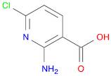 3-Pyridinecarboxylic acid, 2-amino-6-chloro-