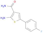 3-ThiophenecarboxaMide, 2-aMino-5-(4-fluorophenyl)-