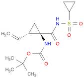 t-Butyl(1R,2S)-1-(cyclopropylsulfonylcarbamoyl)-2-vinylcyclopropylcarbamate